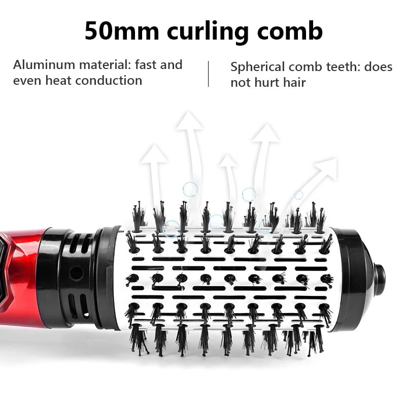 3-in-1 Hot Air Styler and Rotating Hair Dryer for Dry hair, curl hair, straighten hair - Image 11