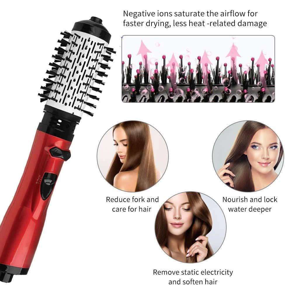 3-in-1 Hot Air Styler and Rotating Hair Dryer for Dry hair, curl hair, straighten hair - Image 15