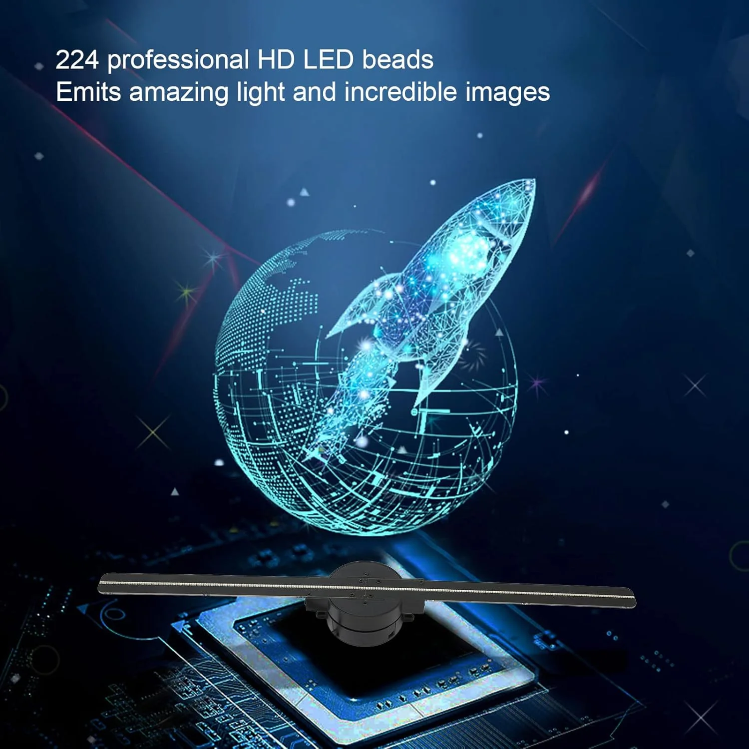 3D Hologram LED Fan Projector - Image 10