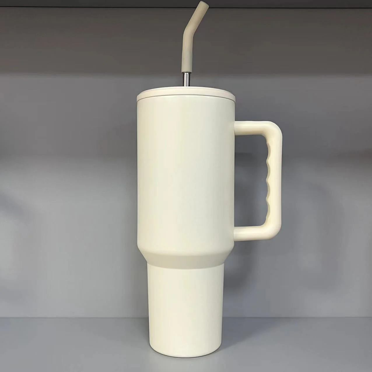 40oz Stainless Steel Third Generation Large Capacity Car Ice Cup with 304 Insulated Straw - Image 15