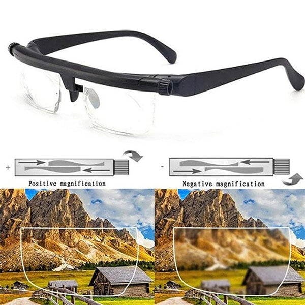 ADJUSTABLE FOCUS GLASSES DIAL VISION NEAR AND FAR SIGHT - Image 4