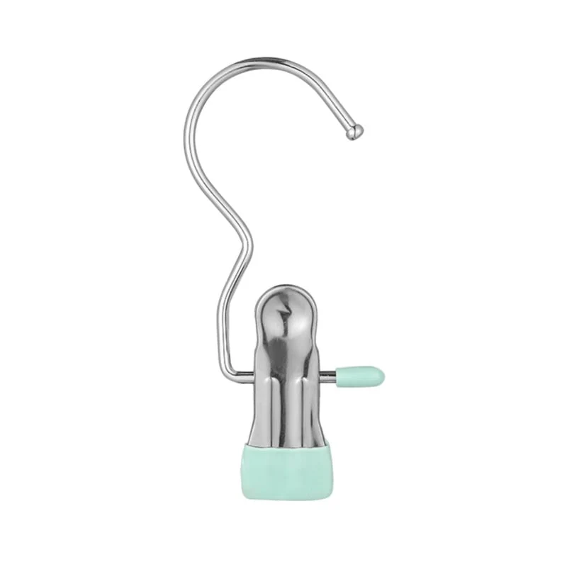 Hot Sale 49% OFF-Anti-rust Clip Space-saving Clothespin Hat Pants Storage Hanging Travel Hook - Image 13