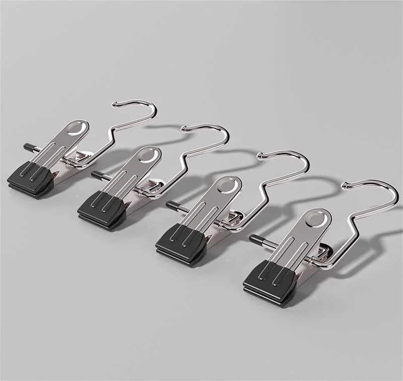 Hot Sale 49% OFF-Anti-rust Clip Space-saving Clothespin Hat Pants Storage Hanging Travel Hook - Image 27