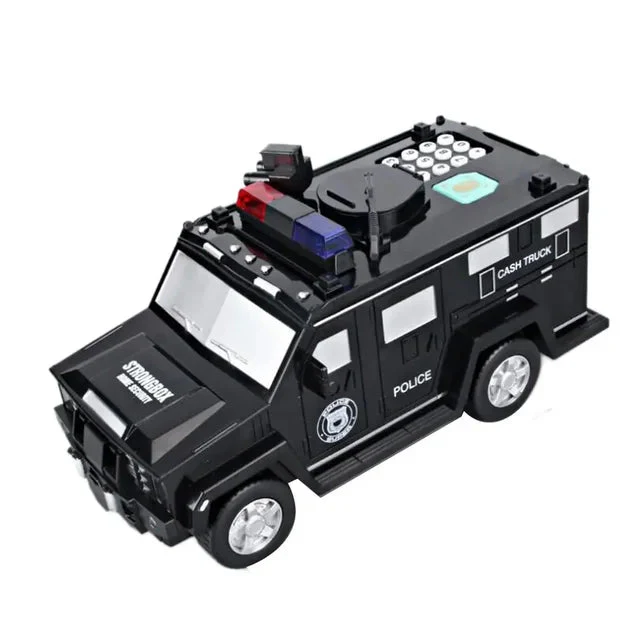 Armored Car Money Saving Box, Electronic Piggy Bank for Boys & Girls - Image 4