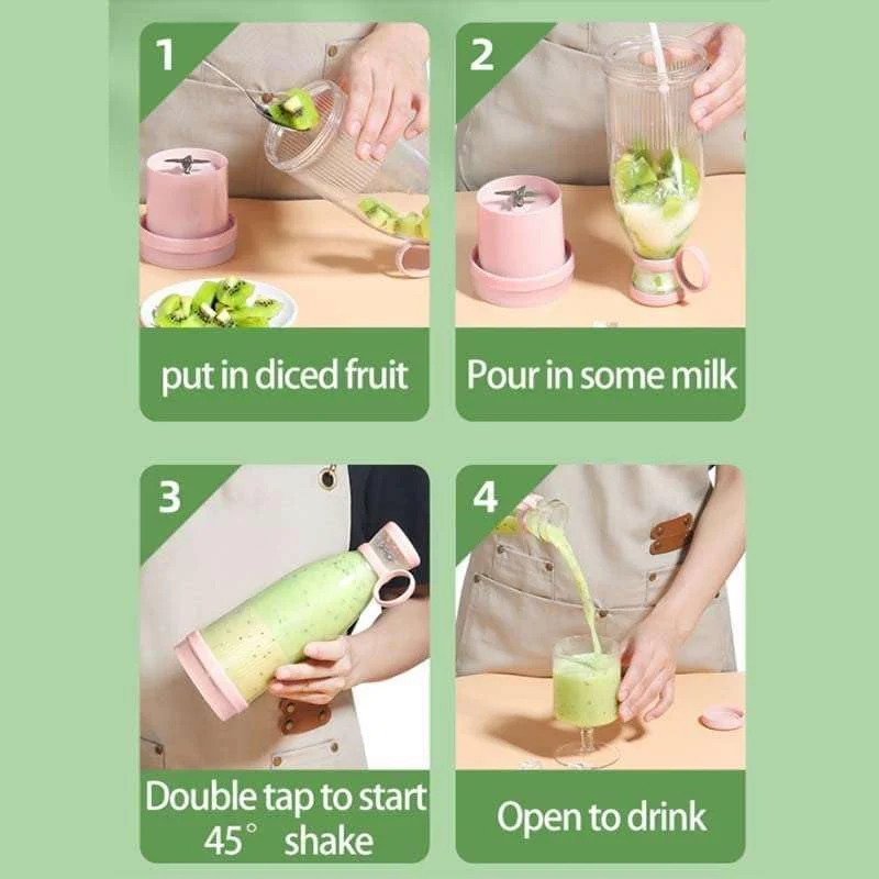 đ„€Best-Selling Portable Juicer | Fresh Juice Anytime, Anywhere - Image 2