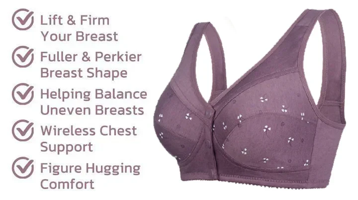 BUY 1 GET 2 FREE😲- 3PCS*Button Print Bra - Image 3