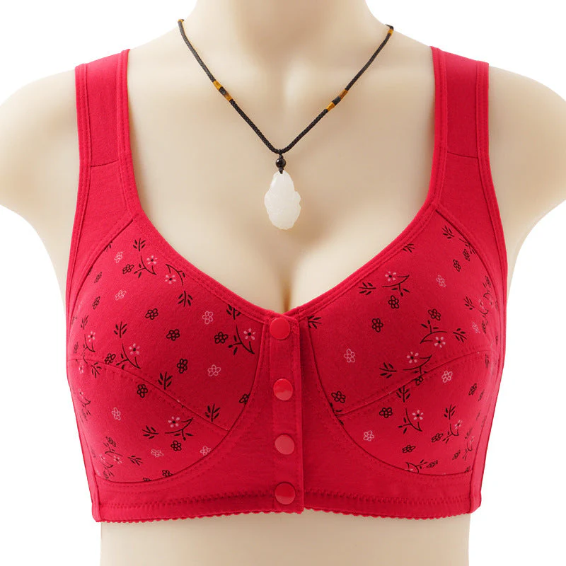 BUY 1 GET 2 FREE😲- 3PCS*Button Print Bra - Image 6