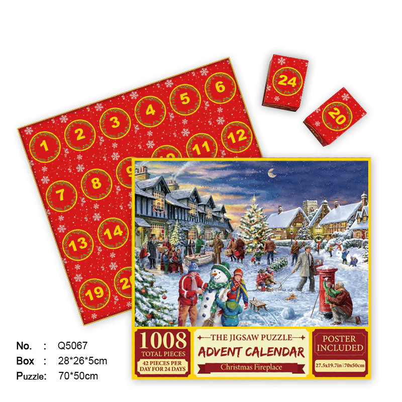 🎄 Early Christmas Pre-Sale - 56% Off🧩Christmas Advent Calendar Puzzle - Image 14