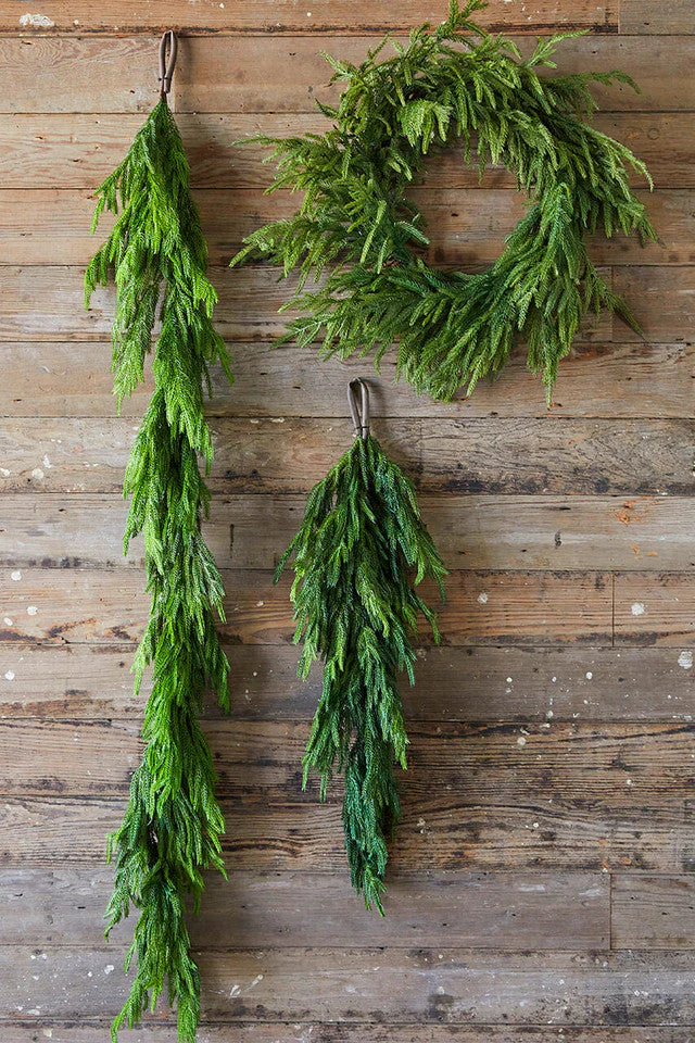 💥Christmas Special Sale-Deluxe Norfolk Pine Garland - Image 14