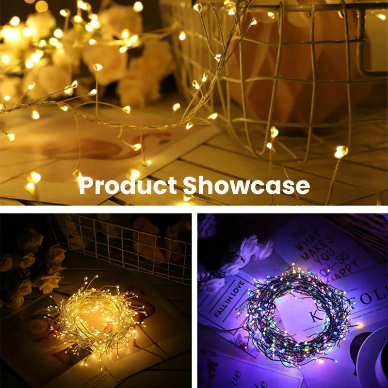 ✨SALE 50% OFF!!!✨✨Copper Wire Firecracker Light String - Image 5