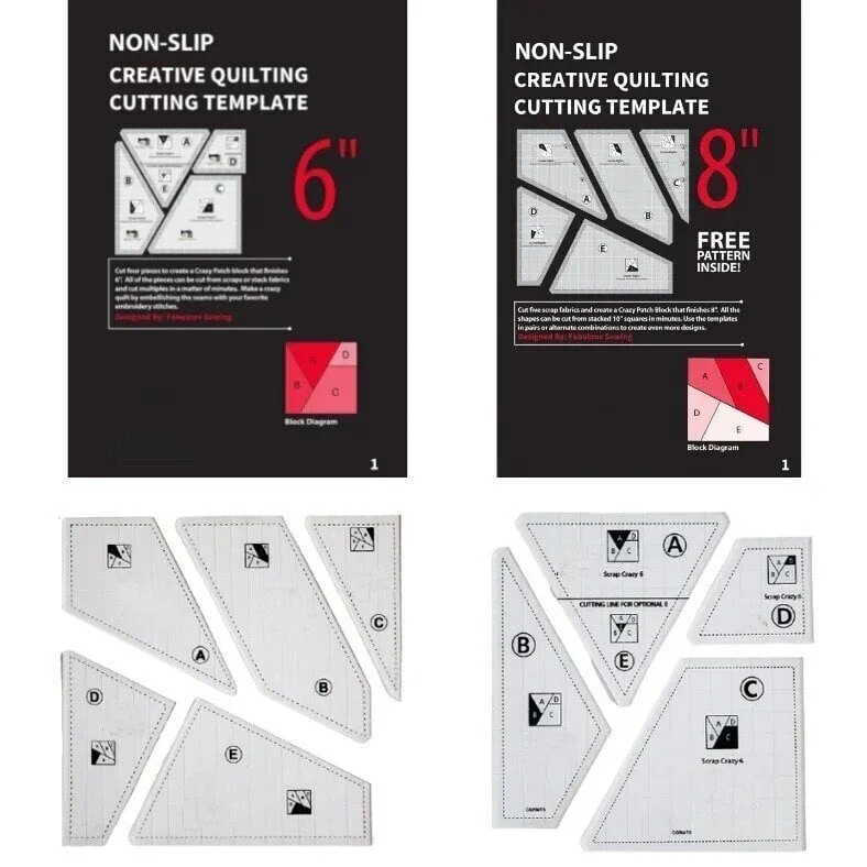 Creative Quilting Cutting Template - Image 9