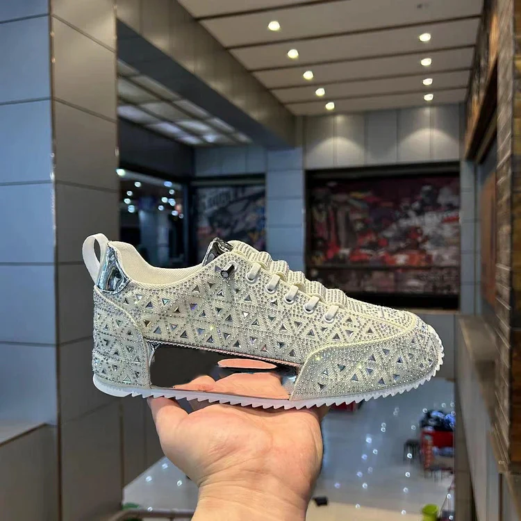 👟Diamond-encrusted Sneakers for Men -  Buy two and get free shipping! - Image 5