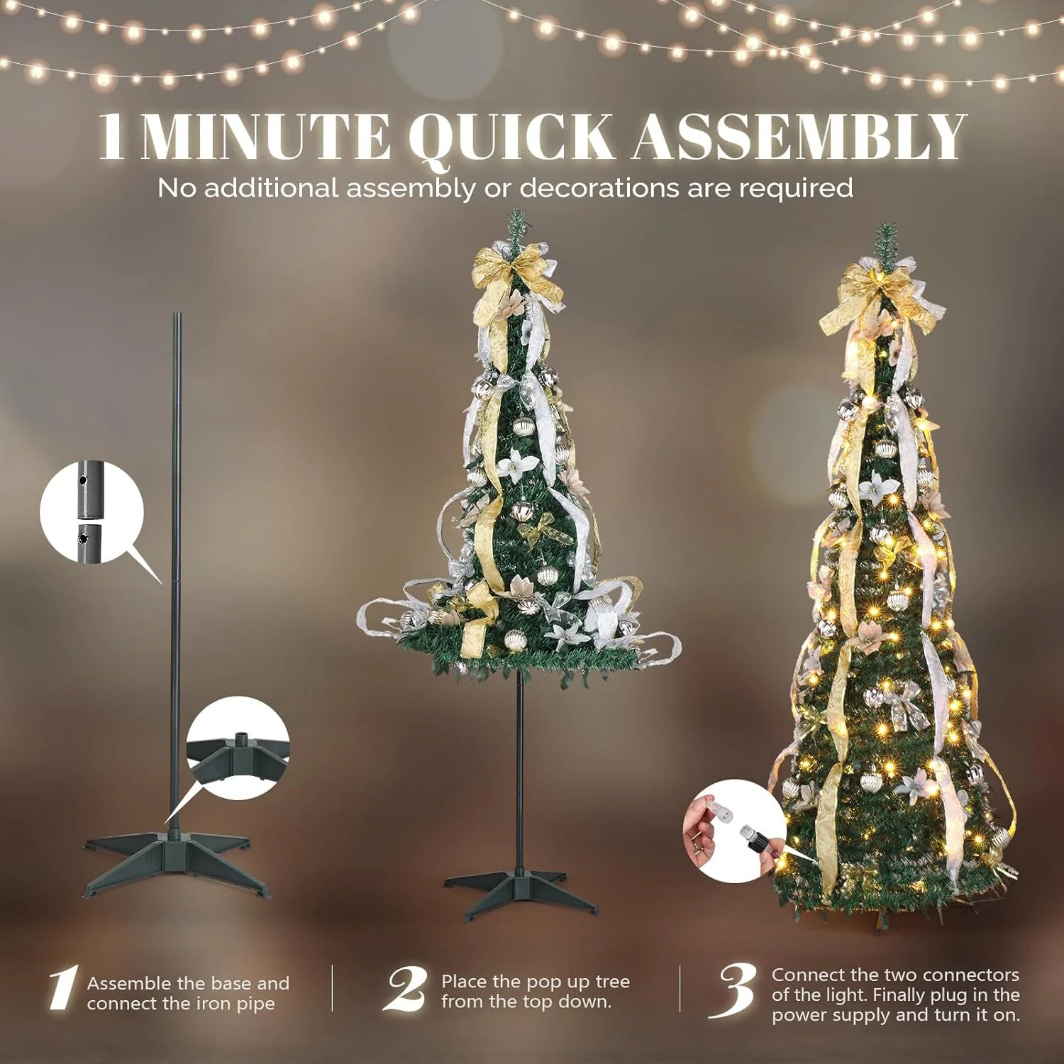 Folding Christmas Tree Decoration(Free Shipping) - Image 8