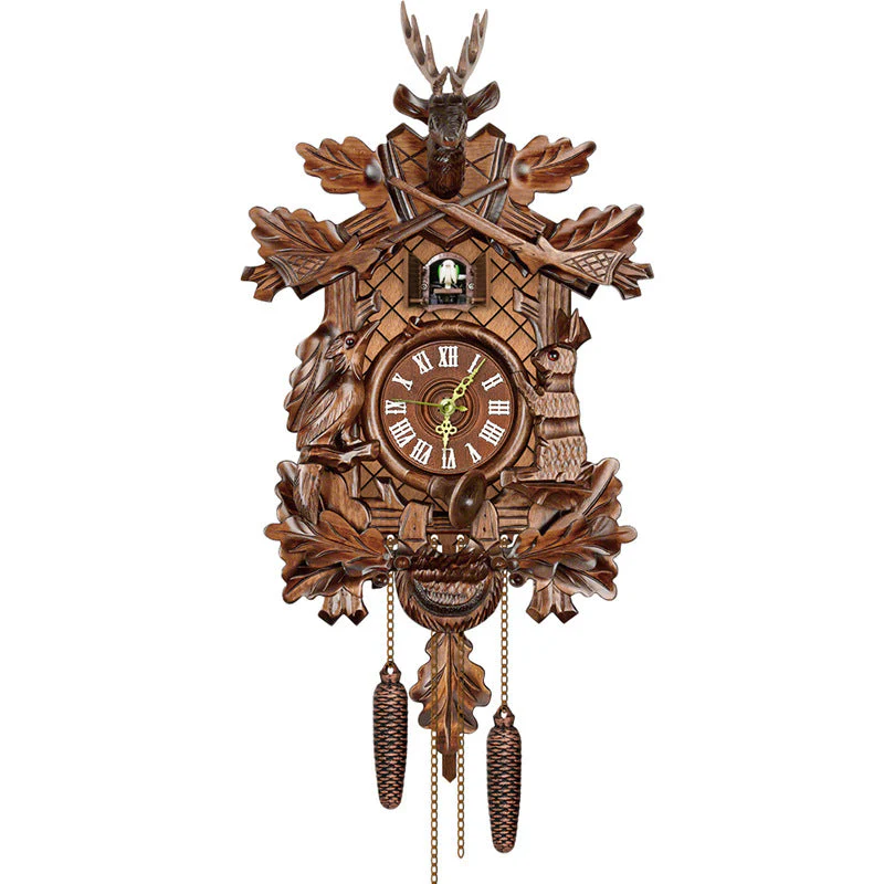 German Cuckoo Clock-German Black Forest Cuckoo Clock - Image 7