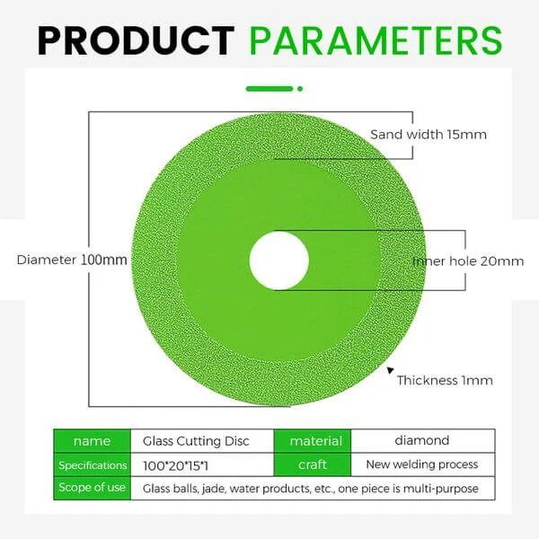 ✨50% off for a limited time ✨✨glass cutting disc for angle grinder - Image 11