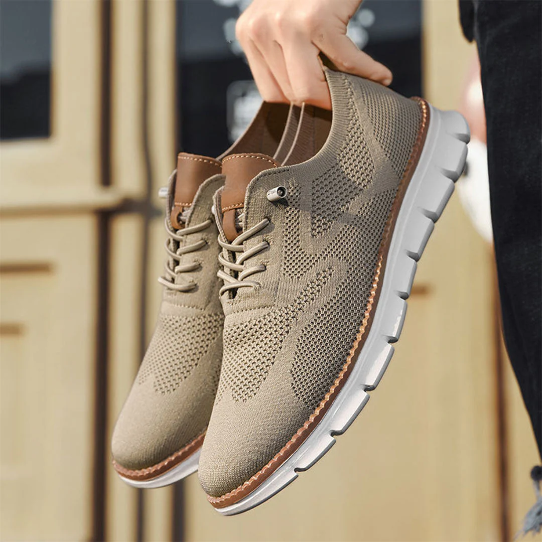 Lightweight Lace-Up Casual Men's Shoes - Image 5