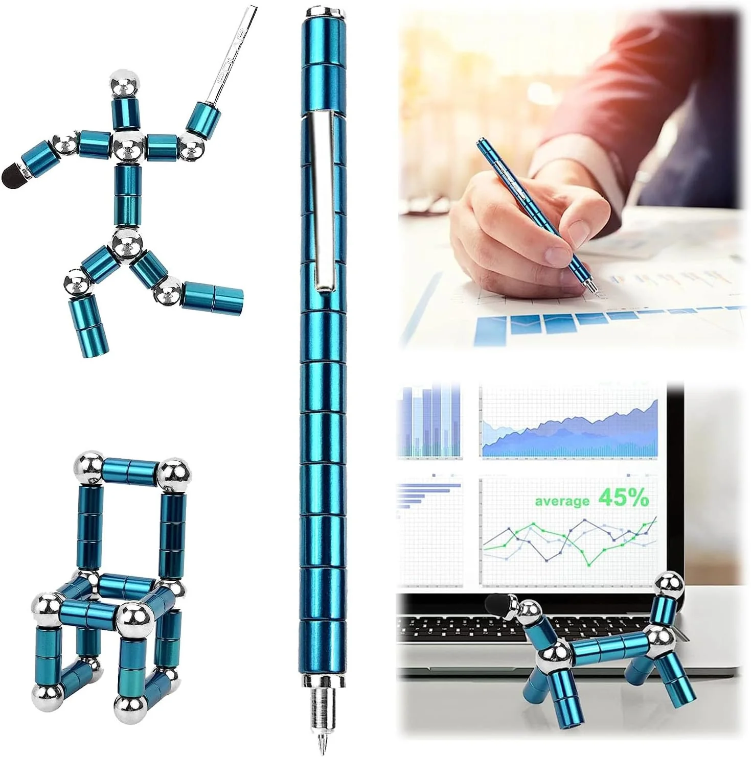 Magnetic fingertip pen, decompression magnetic pen fingertip toy pen - Image 26