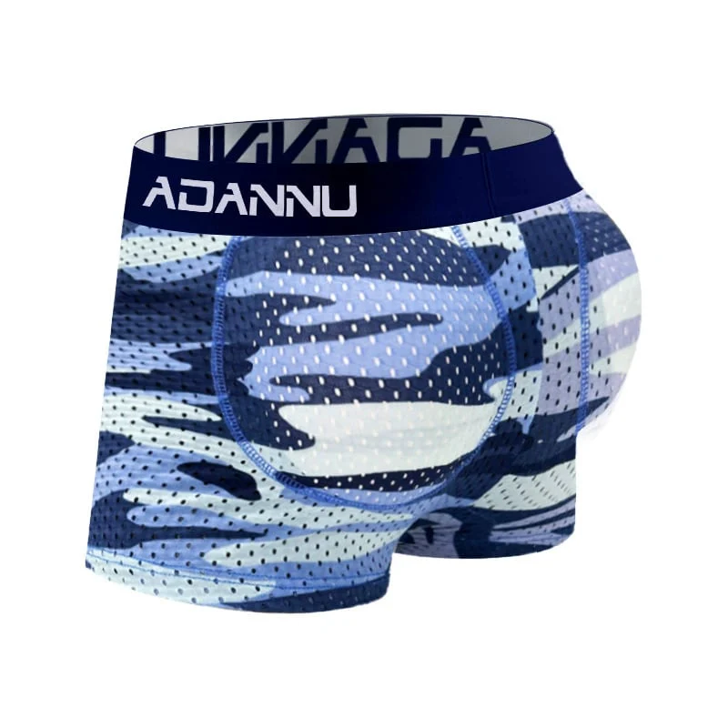 Men's Camouflage Removable Hip Pad Boxer Briefs - Image 3