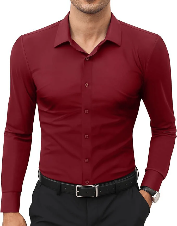 Men's Super Stretchy Quick-Drying Breathable Shirt - Image 16