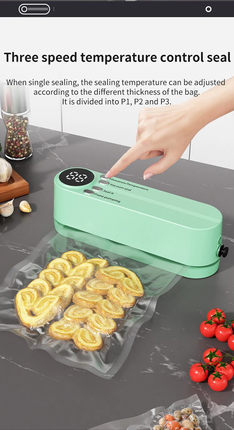 🥗 Keep Your Food Fresh ✨Mini Wireless Vacuum Sealer - Image 13