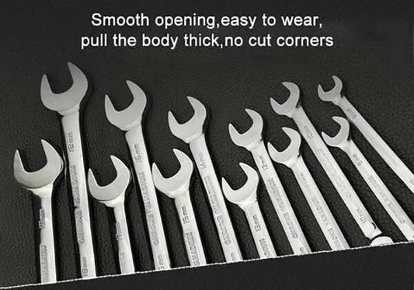 🔥🔥Open Tubing Ratchet Wrench (Fixed Head-Flexible Head 2 IN 1) - Image 14