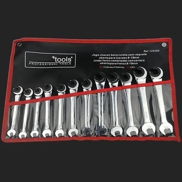 🔥🔥Open Tubing Ratchet Wrench (Fixed Head-Flexible Head 2 IN 1) - Image 9