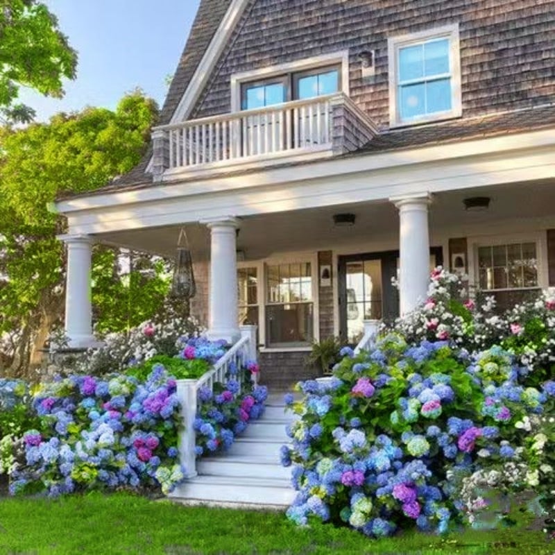 Outdoor Artificial Hydrangea Flowers💐 - Image 4