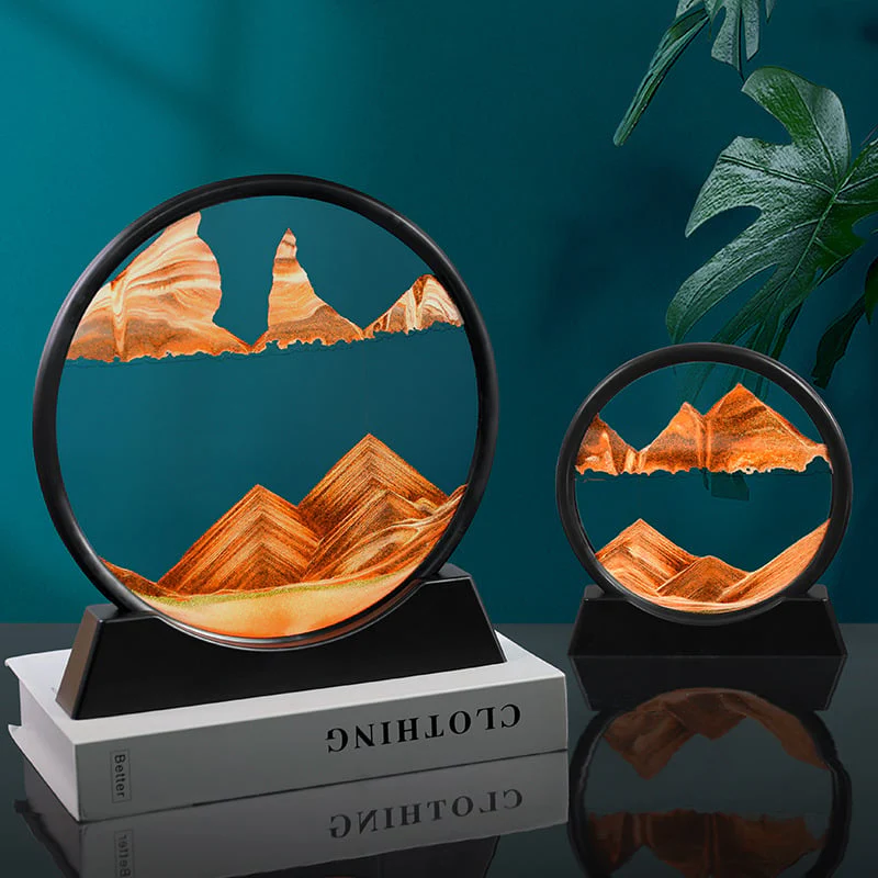 Perfect Gift-3d Hourglass Deep Sea Sand Scene (Let Your Mind Empty And Calm Down) - Image 4