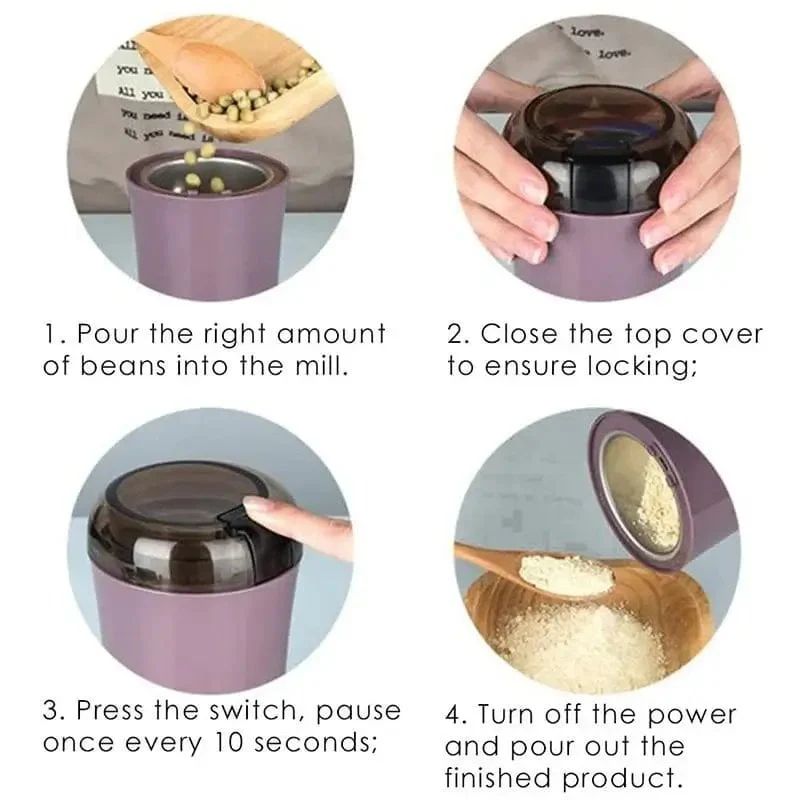š„Portable Electric Grinder -- Kitchen Essentials - Image 4