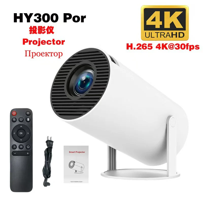 Projector A10 Android Wifi Projector 4K HD Mini PTZ Portable - Image 7