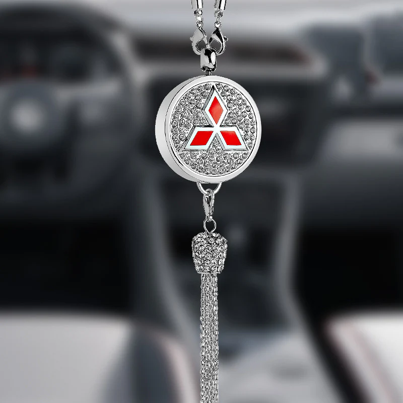 Rearview Mirror Diamond Perfume Pendant - Image 18