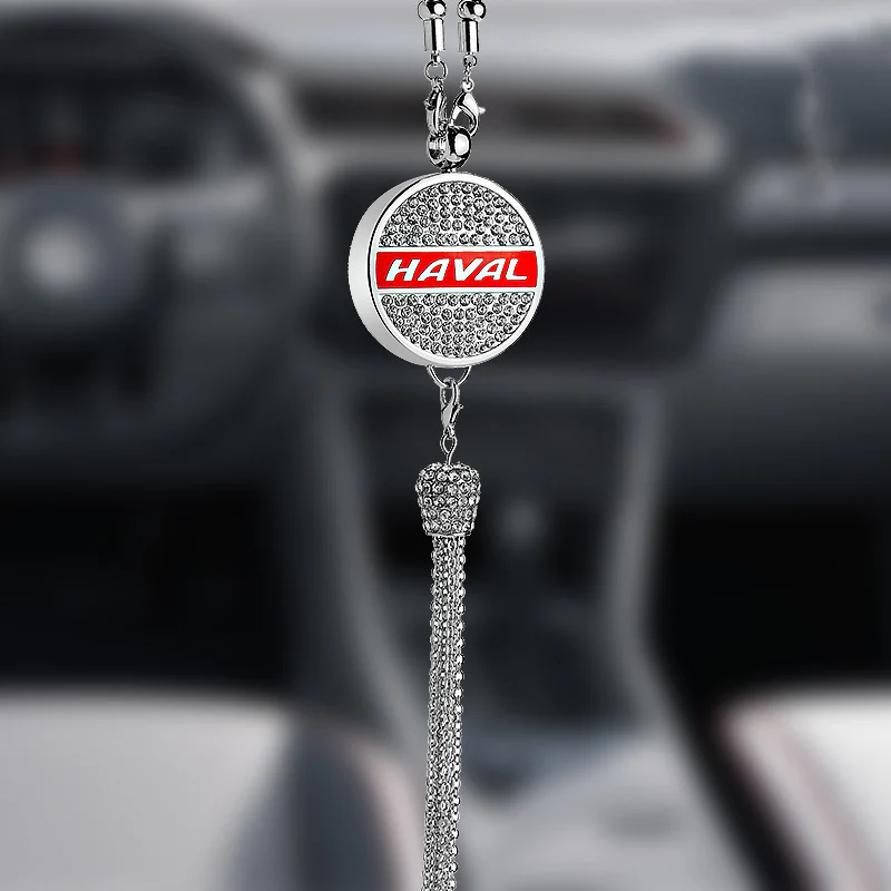Rearview Mirror Diamond Perfume Pendant - Image 28