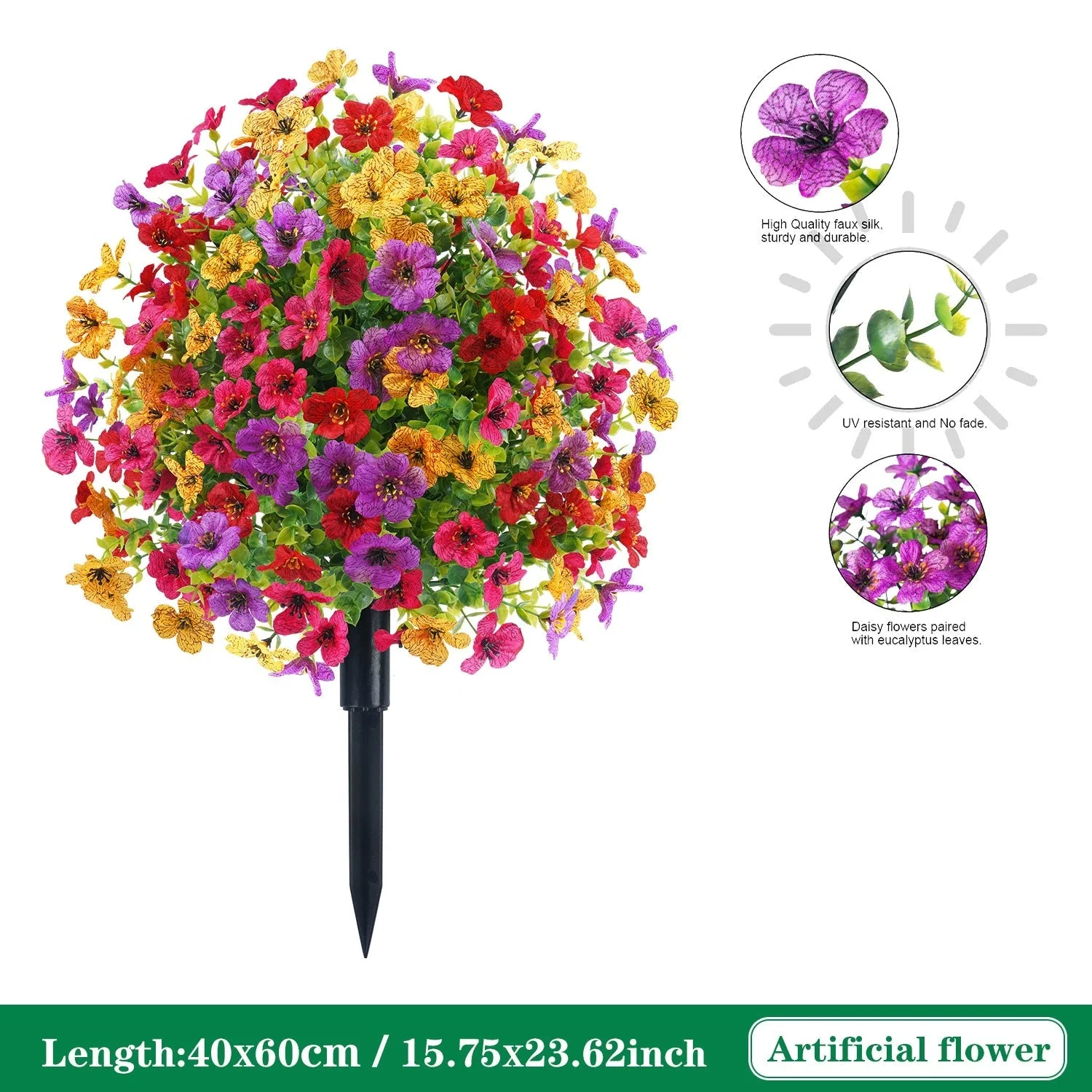 Resistant Artificial Cedar Topiary Ball Tree - Image 14