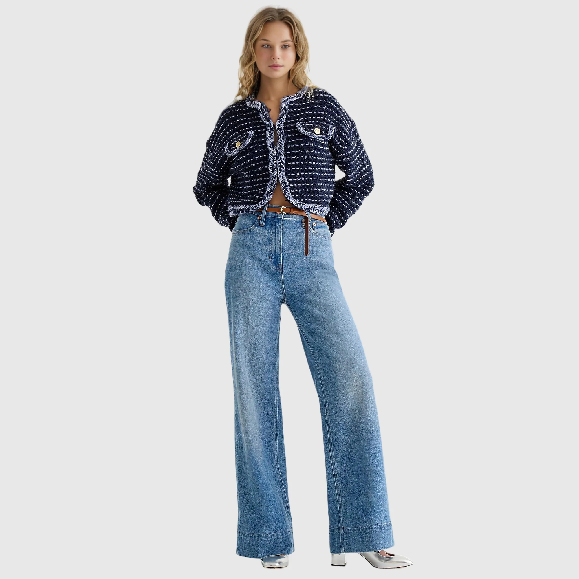 Tall Leg Denim Trousers (Buy 2 Free Shipping) - Image 3