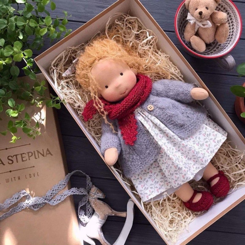 ALL🎁🎁The Best Gift for Kids-Handmade Waldorf Doll👧 - Image 18