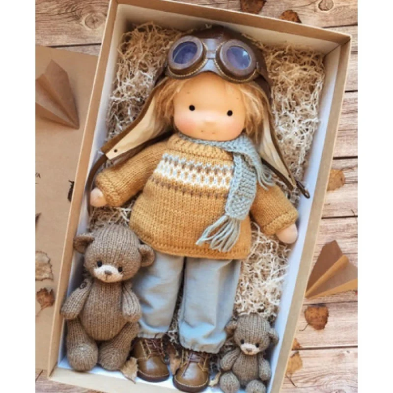 ALL🎁🎁The Best Gift for Kids-Handmade Waldorf Doll👧 - Image 21