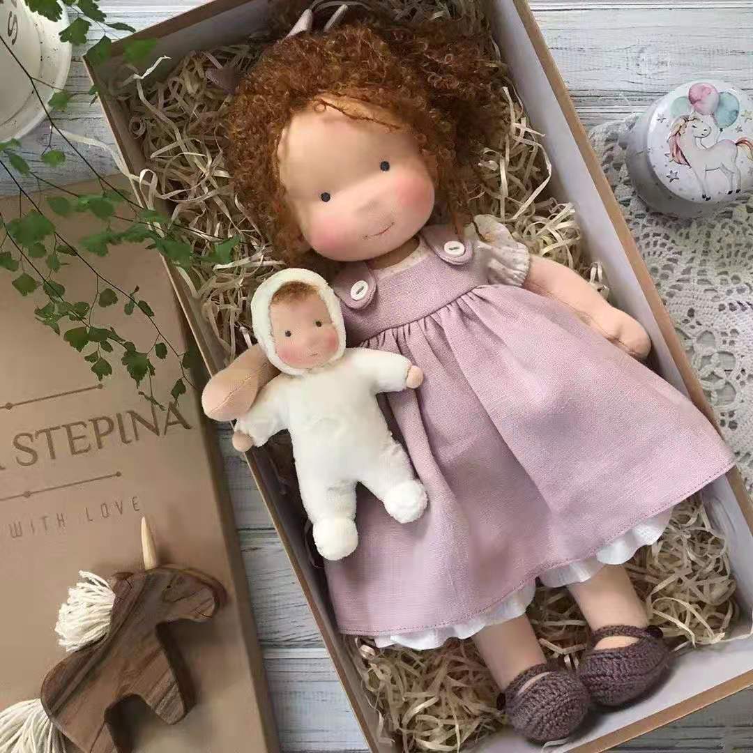 ALL🎁🎁The Best Gift for Kids-Handmade Waldorf Doll👧 - Image 8