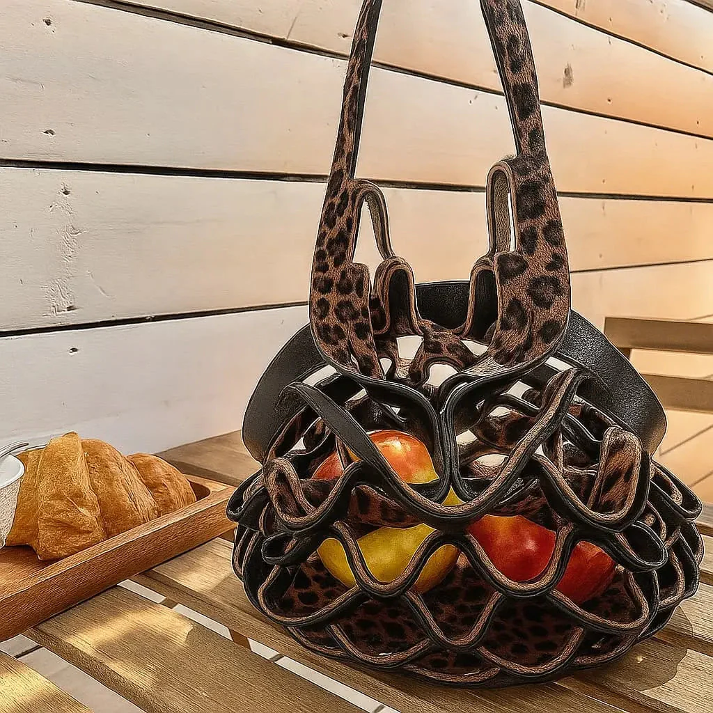 🛍️Christmas Sale🛍️ The Zest Bag Leather Folding Tote Bag - Image 4