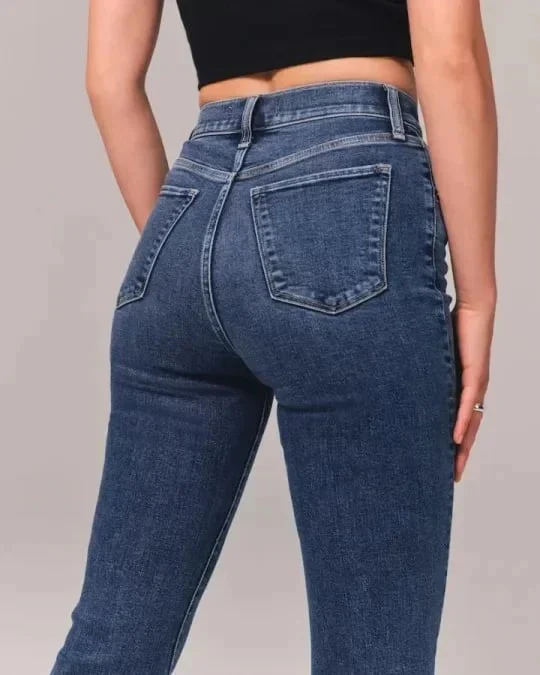 ⭐ Ultra High Rise Stretch Flare Jean - Image 10