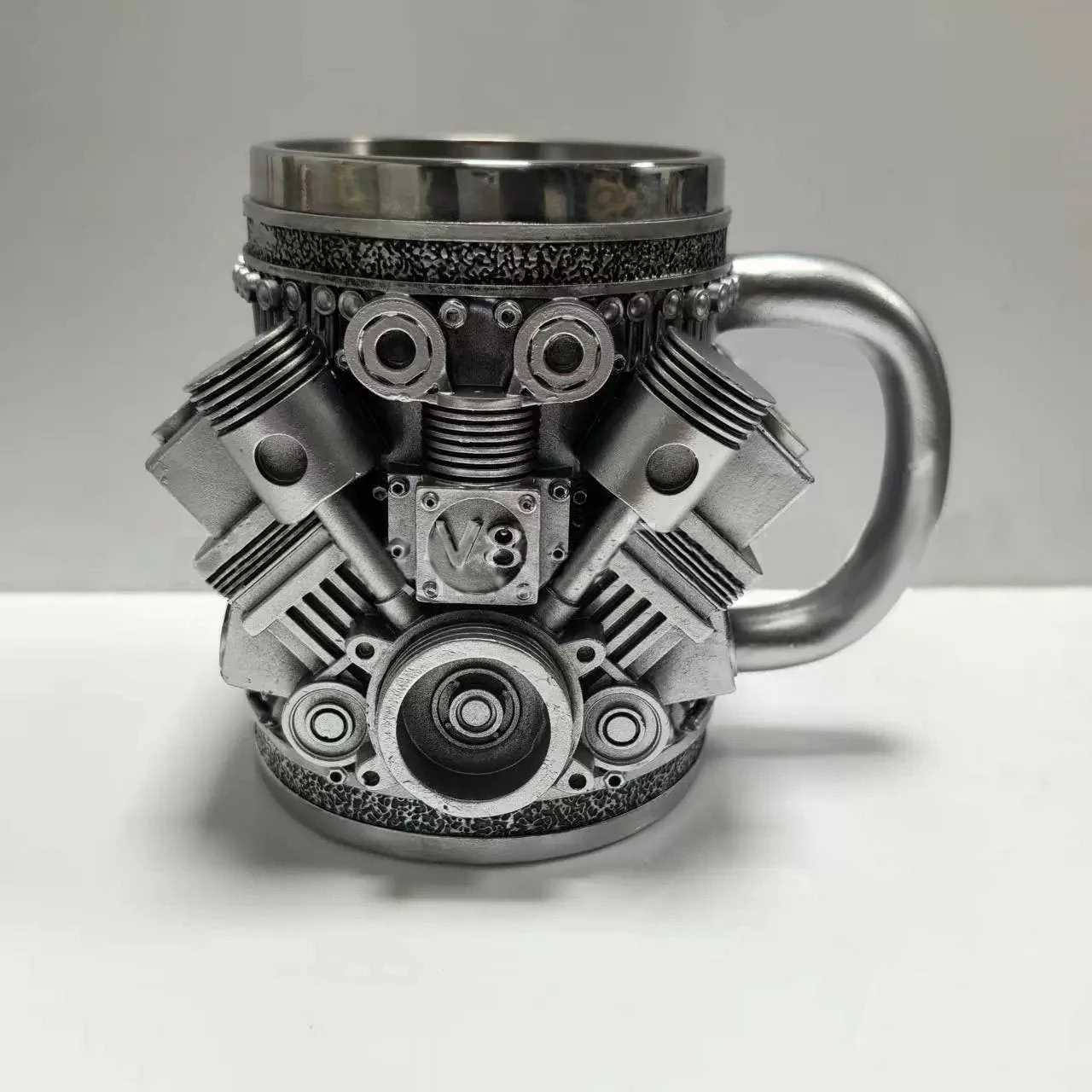 🔥Limited Edition-49% OFF🎁V8 Engine Stainless Steel Mug - Image 5