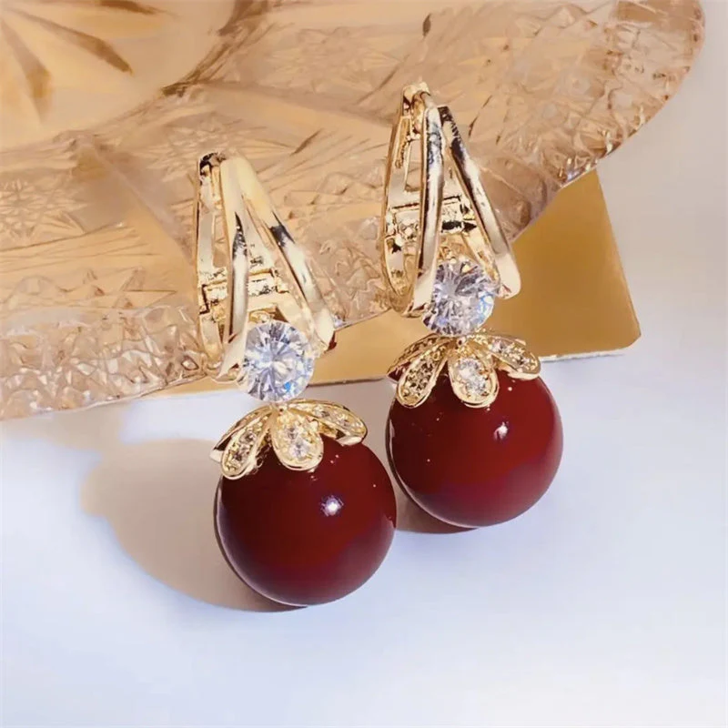 🎊Women's Sparkling Pearl Earrings - Image 10