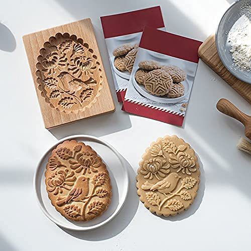 (🎁Early Christmas Limited Sale🎁) Wood Grain Cookie Mould - Cookie Embossing Mould - Image 14