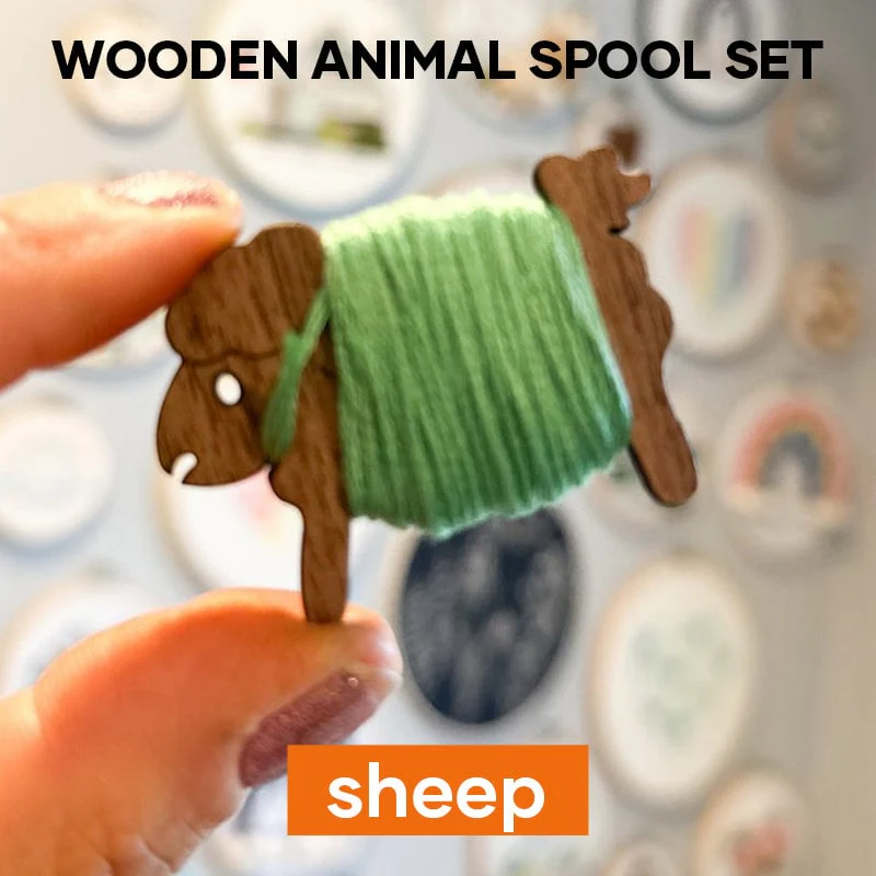 Wooden Animal Bobbin Set - Image 13
