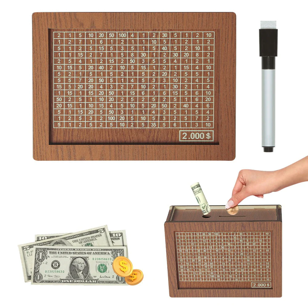 🔥Wooden Savings Box🎁 - Image 12